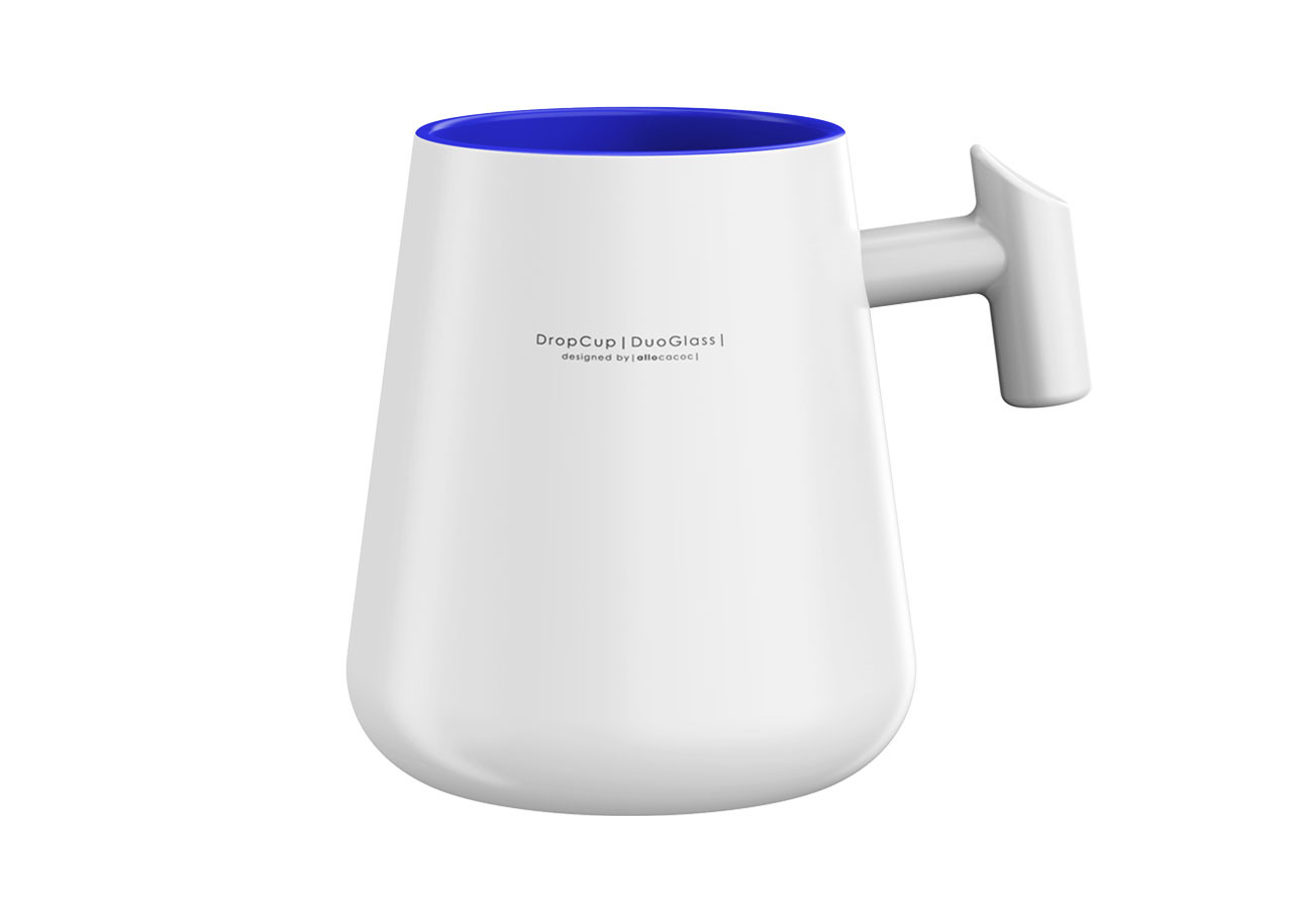 Чаша DropCup Mug + дръжка 290мл 10691BL - СИНЯ